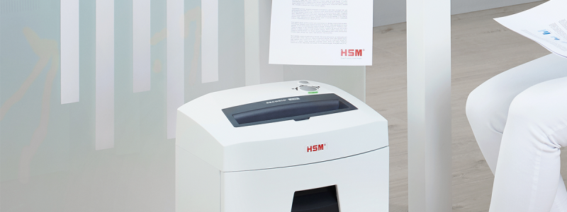 HSM Securio AF300c Level P-6 Auto Feed Shredder