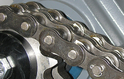 Detail Antriebskette