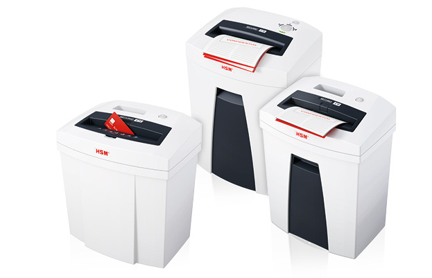 Die kompakten Aktenvernichter der HSM SECURIO C-Serie für das Home Office
