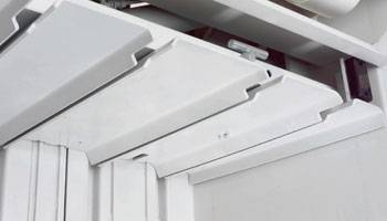 V-Press - Detail optimiertes Verpressen - robuste Pressplatte