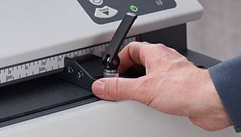 Arbeitsbreite variabel einstellbar