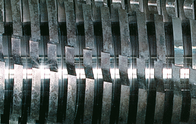 Powerline Vollstahl-Schneidwellen