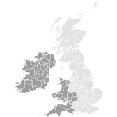Karte United Kingdom