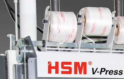 V-Press - Umreifung Polyesterband